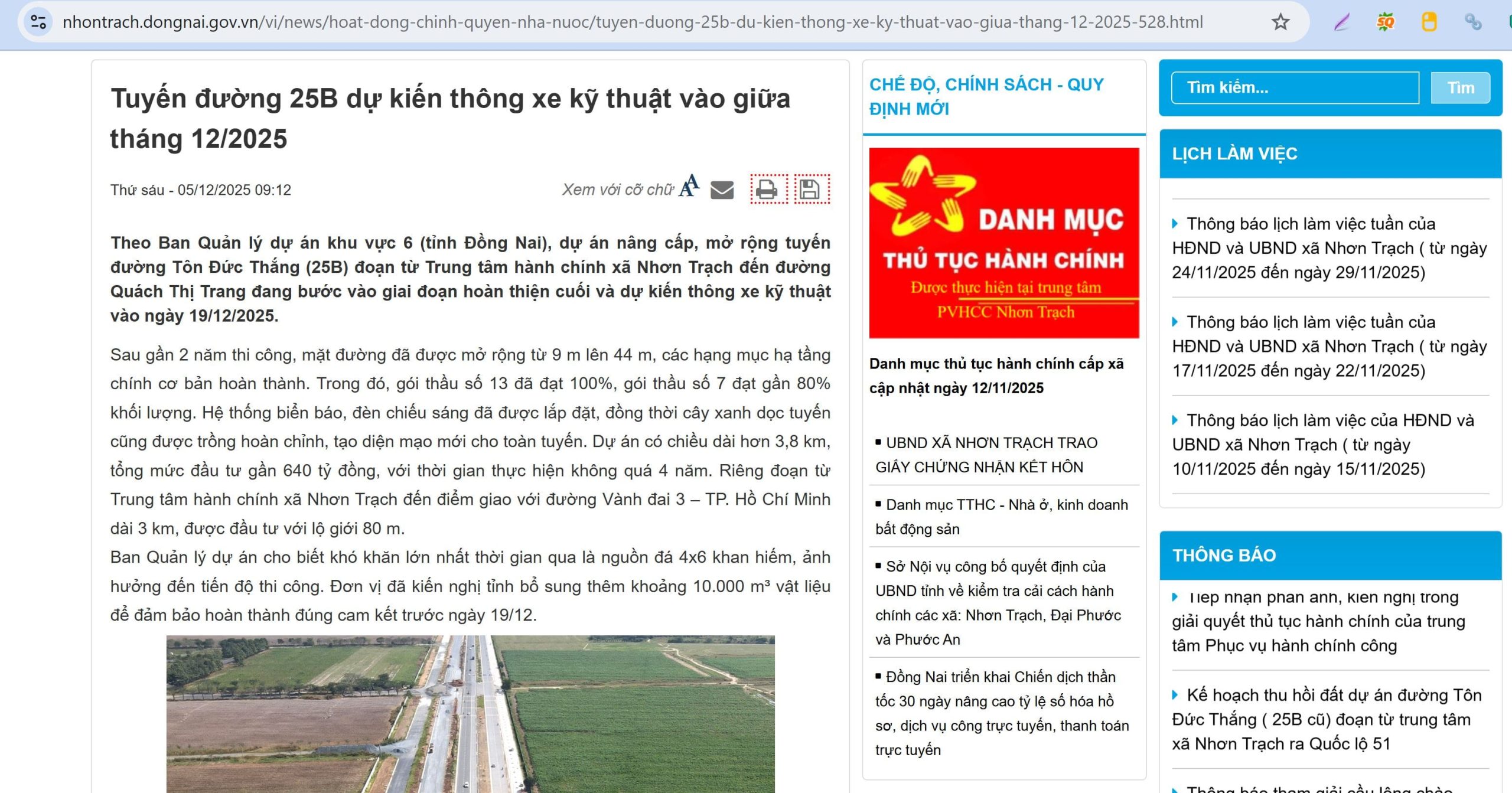 đường 25b tôn đức thắng nhơn trạch