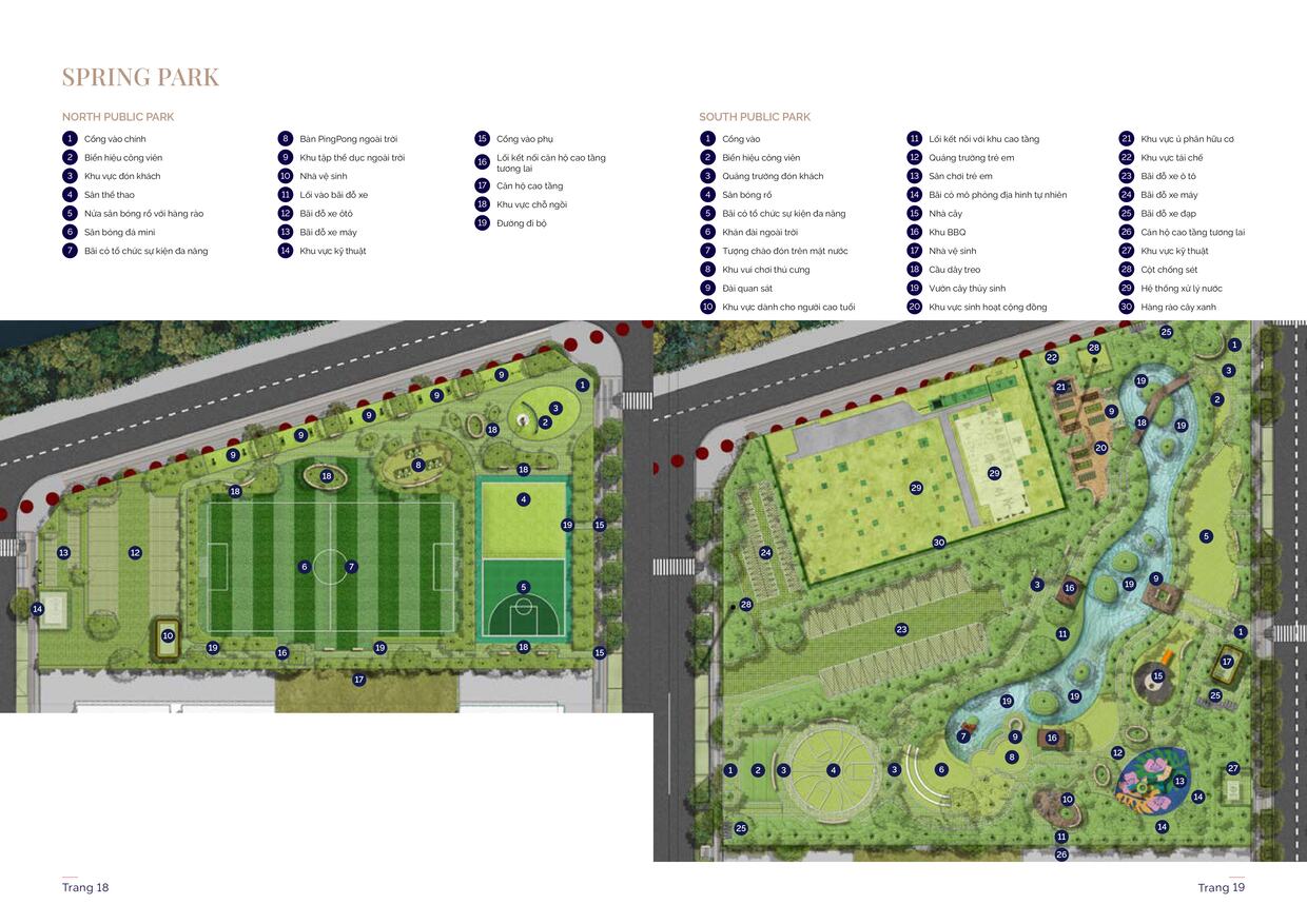 mật độ xây dựng spring ville