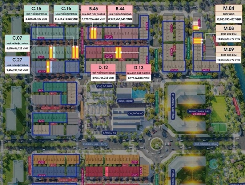master plan spring ville