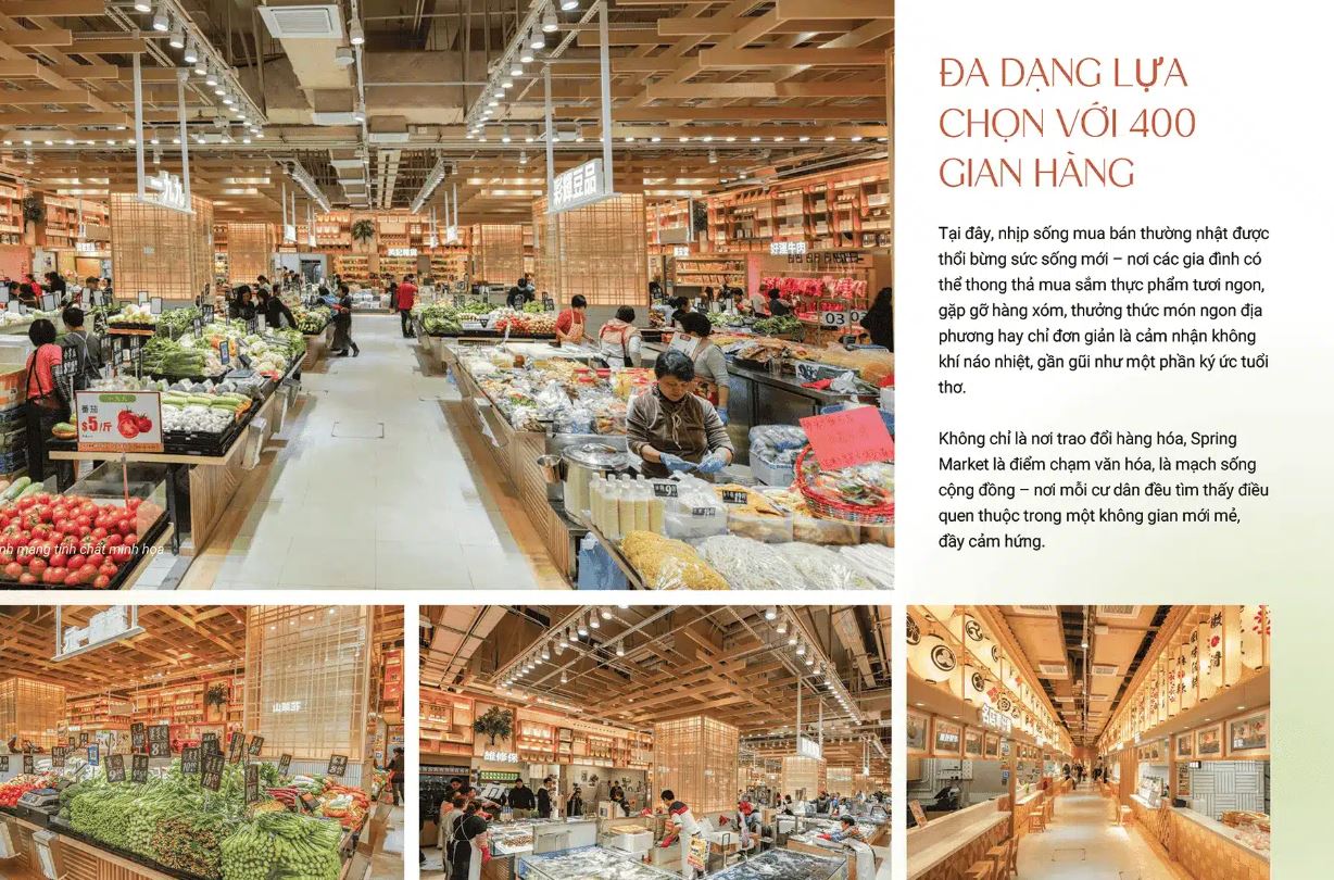 phố đi bộ spring ville