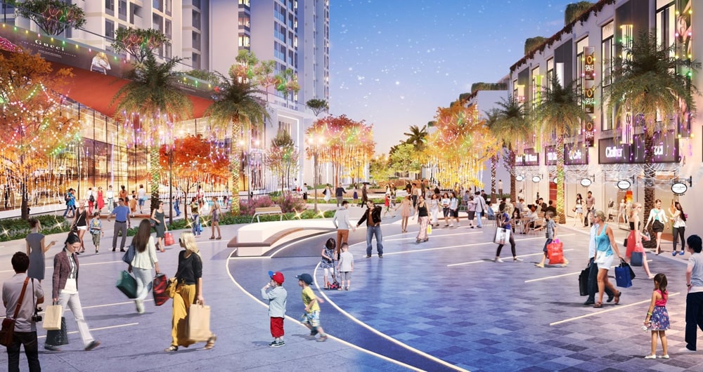 phố đi bộ spring ville