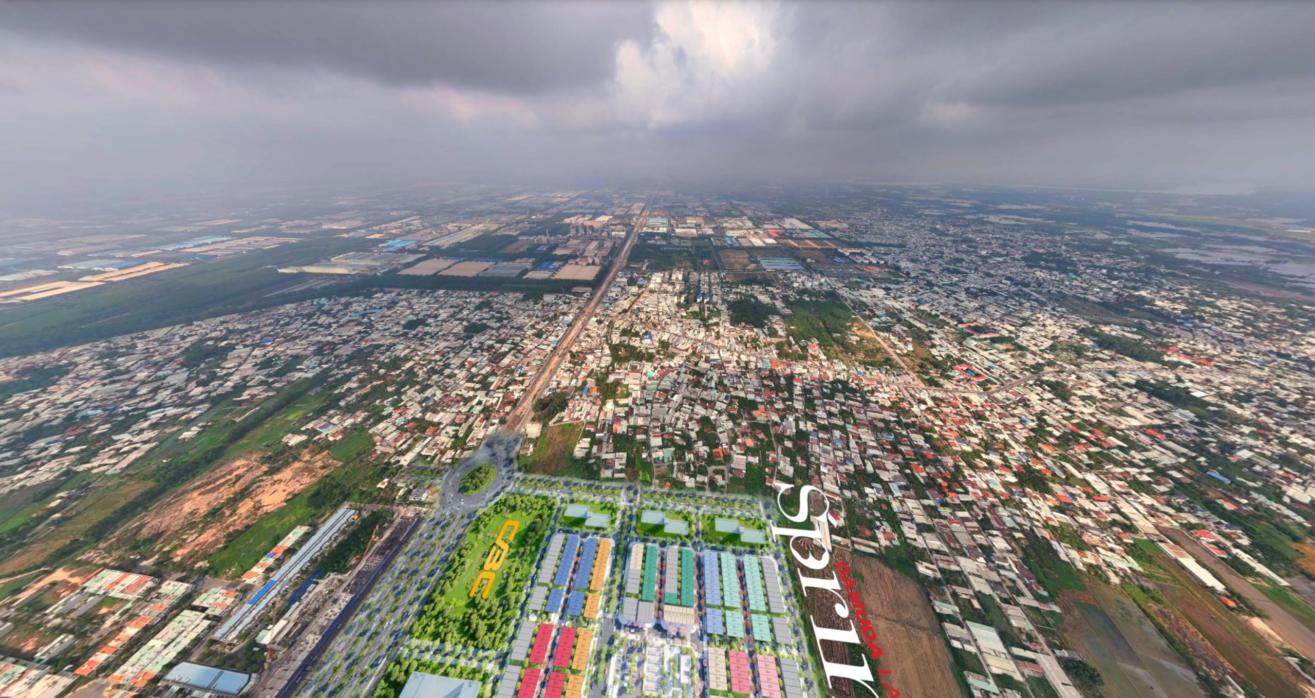 phối cảnh 3d spring ville