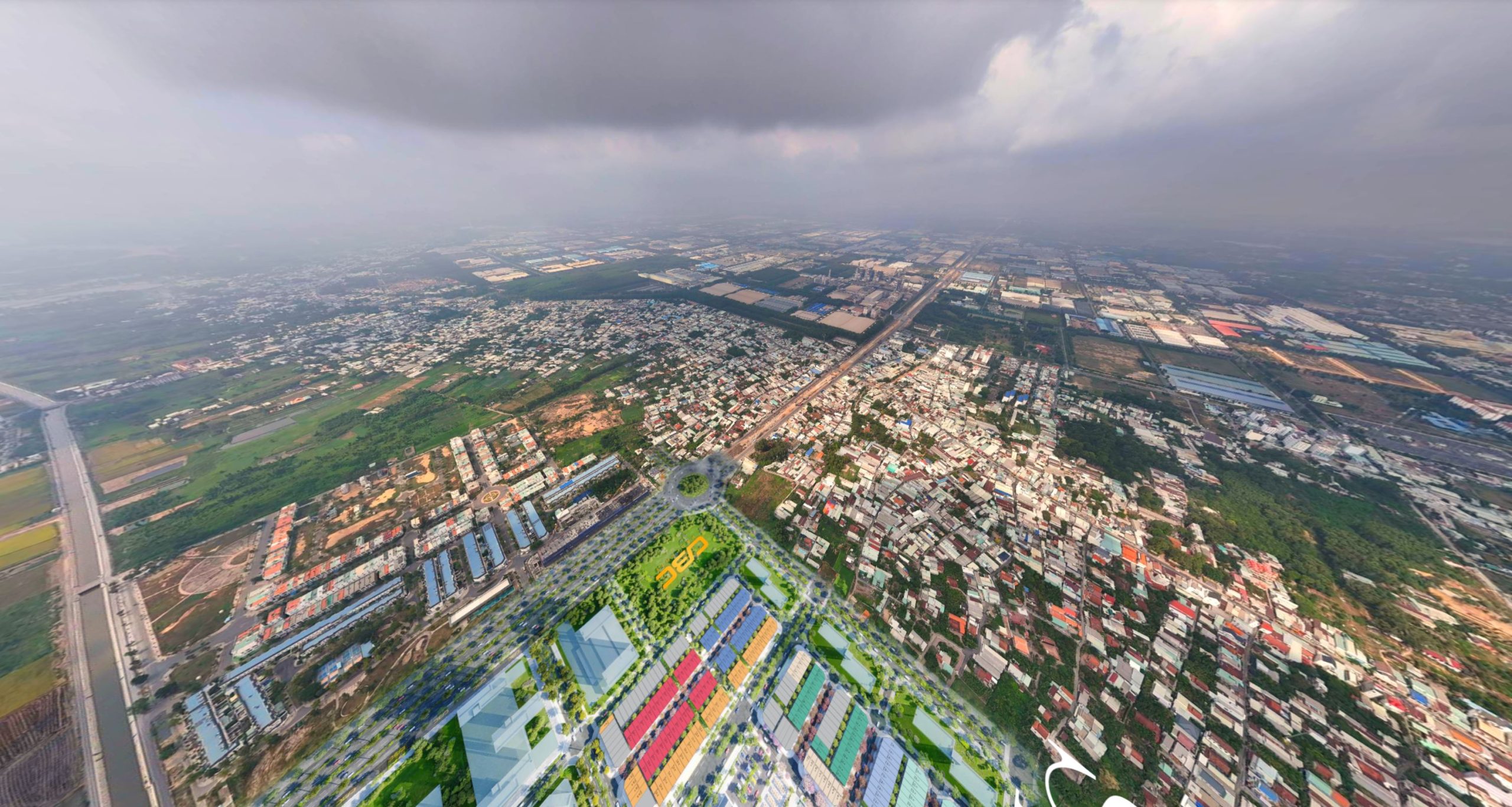 phối cảnh 3d spring ville