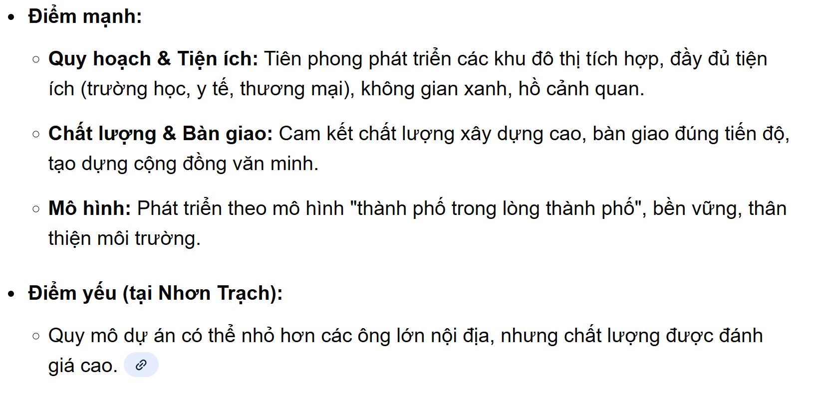 so sánh chủ đầu tư nhơn trạch