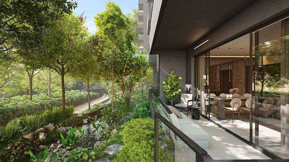 thiết kế biophilic spring ville
