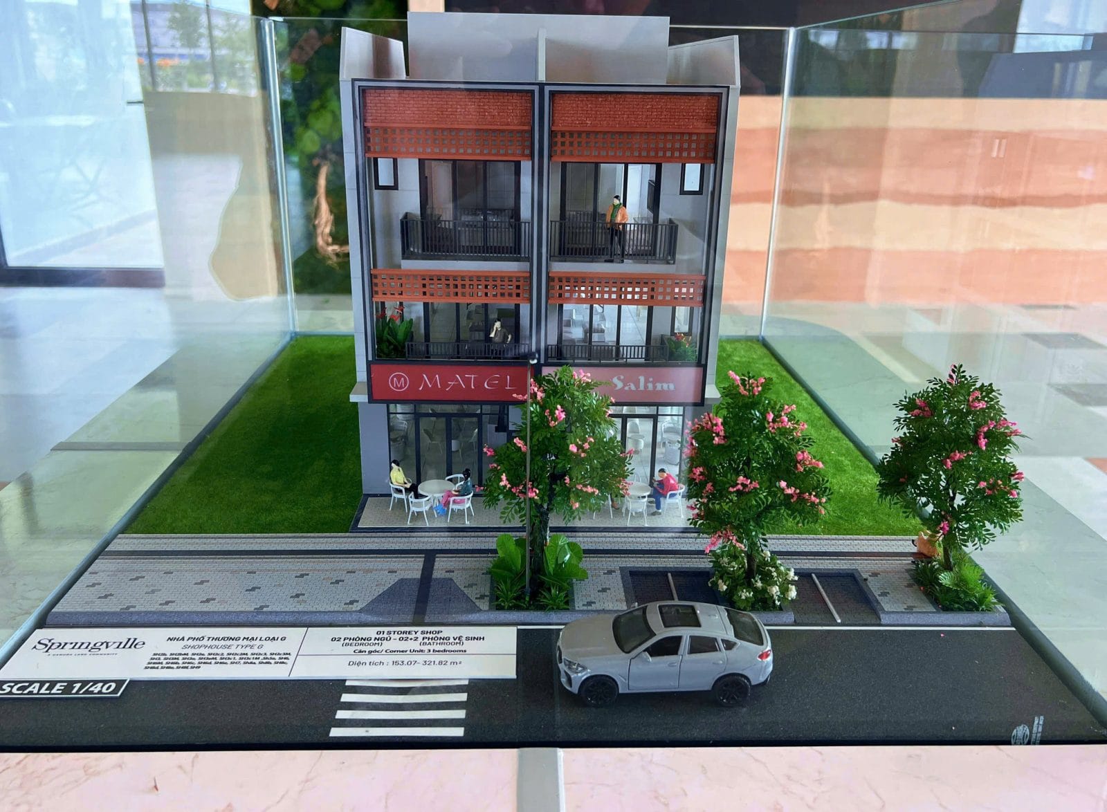 thiết kế nhà phố spring ville