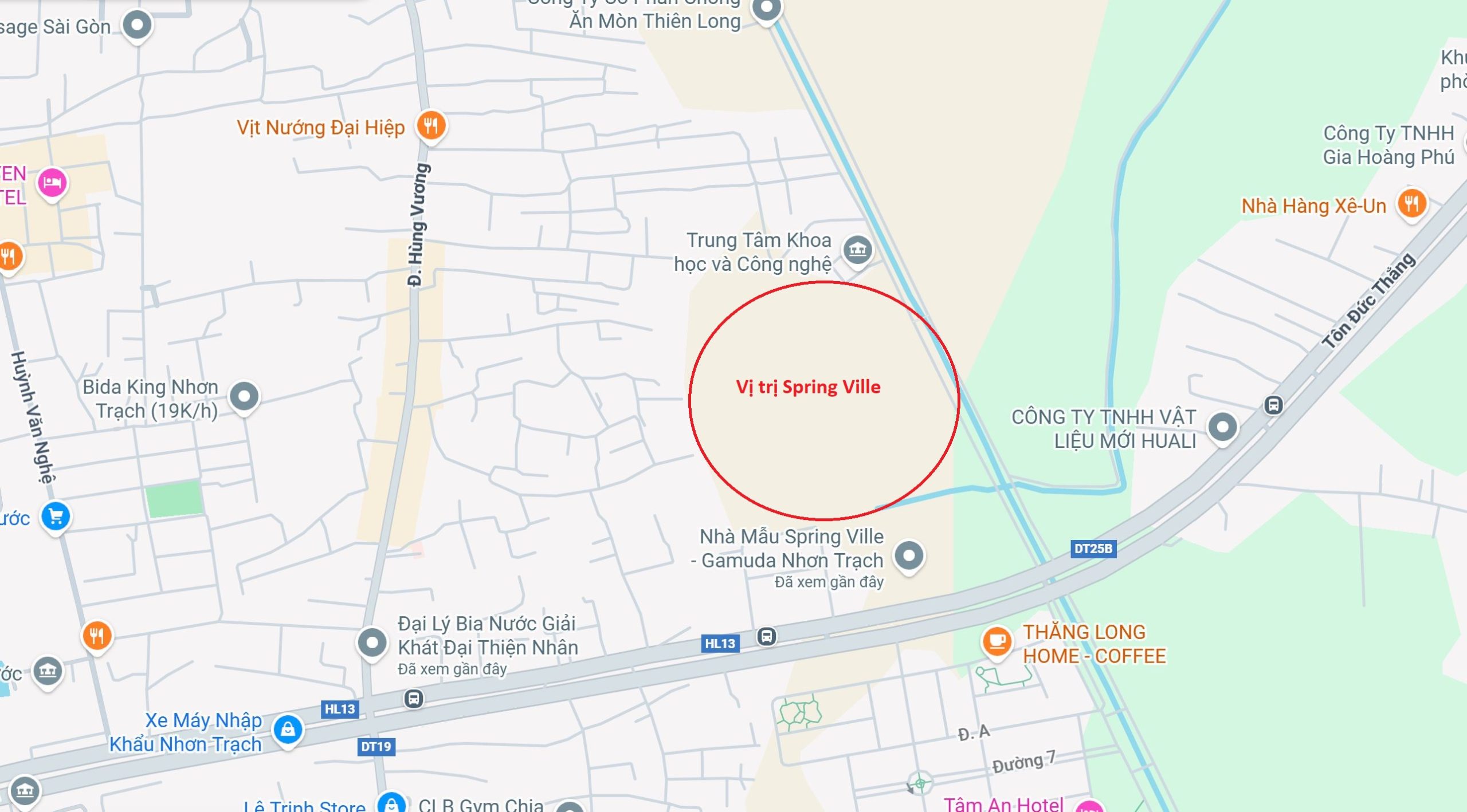 biệt thự spring ville